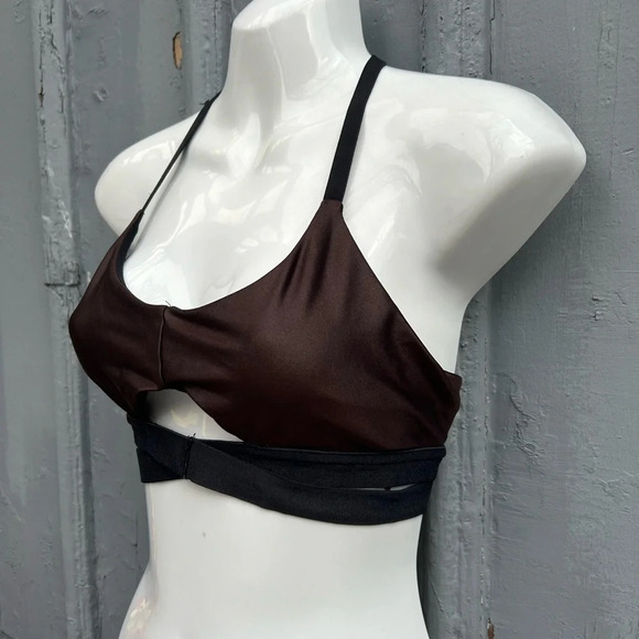 Koral bronze Sports  Bra, Small - Picture 5 of 9